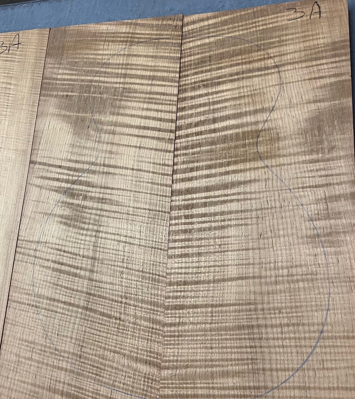 Roasted Flame Maple Carve Top | 3A | American Specialty Hardwoods