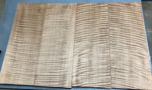Roasted Flame Maple Carve Top  | 4A Grade |  American Specialty Hardwoods Roasted Flame Maple Carve Top  | 4A Grade |  American Specialty Hardwoods