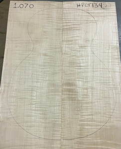 Flame Figured Maple Carve Top | HPCT134 | American Specialty Hardwoods Flame Figured Maple Carve Top | HPCT134 | American Specialty Hardwoods