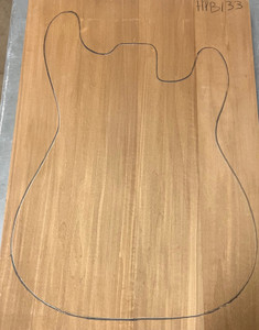 Roasted Basswood Body Blank | 4-Piece Glued | American Specialty Hardwoods Roasted Basswood Body Blank | 4-Piece Glued | American Specialty Hardwoods