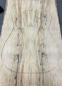 Spalted Maple Drop Top | Handpicked tone woods | American Specialty Hardwoods