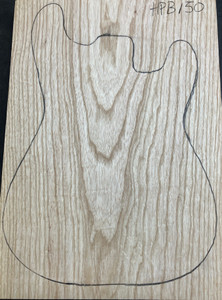 Swamp Ash Body Blank | 1-Piece | American Specialty Hardwoods