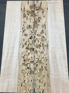 Wormy Curly Maple Carve Top | HPCT.004 | 1.15" x 15" x 22" | American Specialty Hardwoods