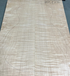 Flame Figured Maple Carve Top | HPCT230 | American Specialty Hardwoods