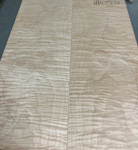 Flame Figured Maple Carve Top | HPCT233 | American Specialty Hardwoods