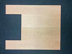 Figured Maple back and side set. Figured Maple back and side set.