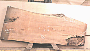 This is an exquisite piece of cherry that could serve as a table, desk, or headboard. This cherry has evident tones of beautiful reds and the relative softness of cherry makes it a fine wood for any of your crafting necessities.  