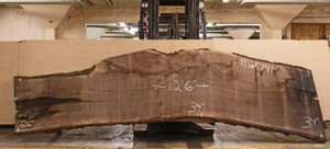 Live Edge Table Top - Black Walnut - TTW741 (3.31" x 31" x 150") Live Edge Table Top - Black Walnut - TTW741 (3.31" x 31" x 150")