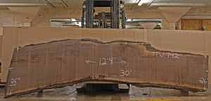 Live Edge Table Top - Black Walnut - TTW742 (3.38" x 30" x 148") Live Edge Table Top - Black Walnut - TTW742 (3.38" x 30" x 148")