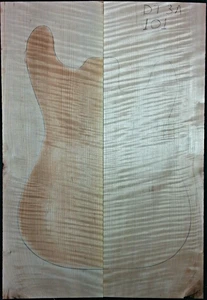 Drop Top Flame 3A

Jointed and Planed to .250" x 7 1/2" x 20" each half

Mineral Spirits added to 1/2 to enhance the grain.

Stock item so you will NOT get the ones in the picture.

Two different tops are shown so you can see variations in figure for a range of quality.