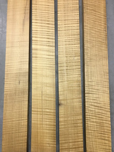 Roasted Figured Maple Test Blank | Grade 2-4A | American Specialty Hardwoods Roasted Figured Maple Test Blank | Grade 2-4A | American Specialty Hardwoods