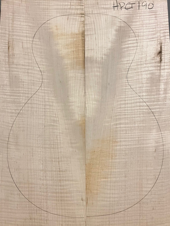 Flame Figured Maple Carve Top | HPCT190 | American Specialty Hardwoods