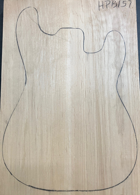 Alder Body Blank | 2-Piece Glued | American Specialty Hardwoods