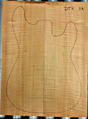 Drop Top, ROASTED, maple, DTR3A (.250x7.5x20
