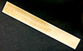 Finger Board Fretboard Tonewood Hard Maple (FBHM105naturalcurlymaster.330x3.5x25)