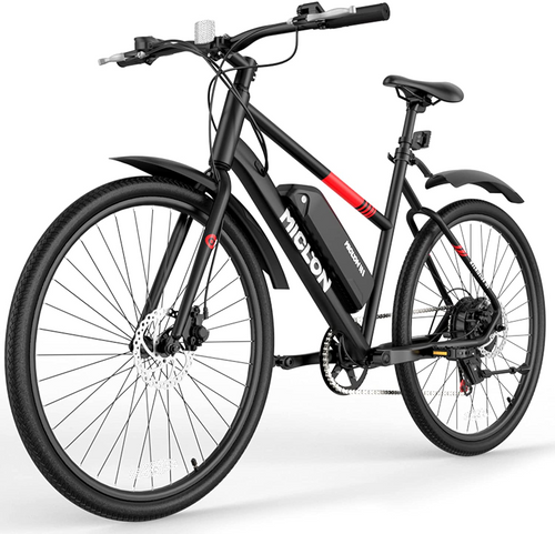 Electric Bike for Adults, 2X Faster Charge, 36V/13Ah Removable Battery, Up to 44 Miles Range, 350W Electric Commuter Bike, Shimano 7-Speed Gear, 27.5" Ebike