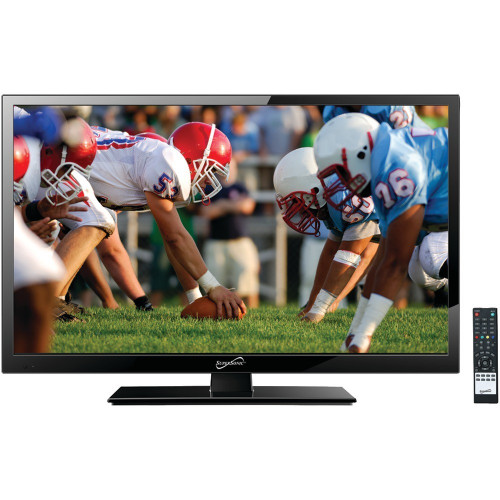 Supersonic SC-2411 24" 1080p LED TV, AC/DC Compatible with RV/Boat