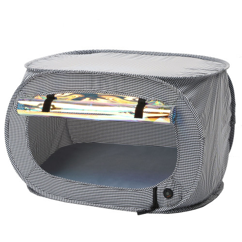 Pet Life "Enterlude" Electronic Heating Lightweight and Collapsible Pet Tent