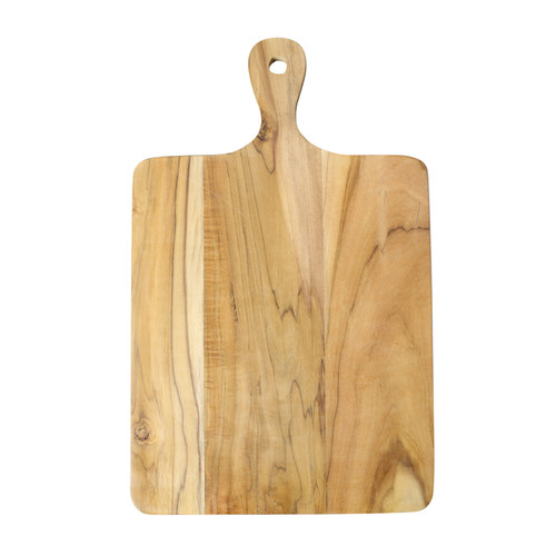 WILLART Teak Wood (Sagwan Wood) Wooden Chopping Board | Meat Board | Cutting Board for Kitchen Vegetable Fruit Bread Meat Cheese Pizza and Also Serving Board | Size : 17.50 x 7.00 x 0.50 Inches