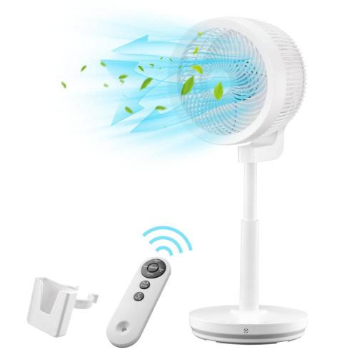 55W remote control Air Circulator Fan White