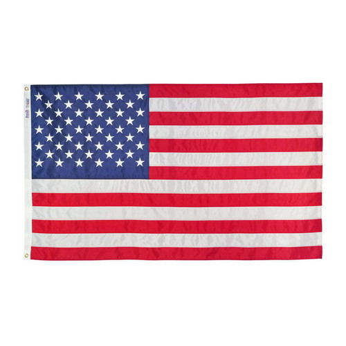 American Nylon Flag with Sewn Stripes and Embroidered Stars by Annin, 3' x 5'