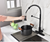 Stainless steel kitchen faucet