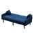 FUTON SOFA SLEEPER VELVET WITH 2 PILLOWS