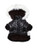 Fashion Striped Ultra-Plush Pet Parka Coat