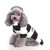 Pet Life Striped Retro Inmate Prisoner Pet Dog Costume Uniform