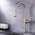 ODBO 7505 Kitchen Faucet Pull Down Single Level Stainless Steel, Kitchen Sink Faucet with Pull Down Sprayer, Single Handle High Arc Pull out Kitchen Faucet