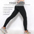 Women TIK Tok Leggings Bubble Textured Butt Lifting Yoga Pants Black Small