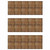 Decking Tiles 11.8"x11.8" Acacia Set of 30