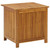 Patio Storage Box 23.6"x19.7"x22.8" Solid Acacia Wood