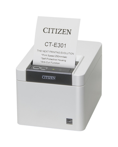 Citizen CT-E301TRUWH POS Printer | Thermal POS, CT-E301, USB, Serial and Ethernet, WH