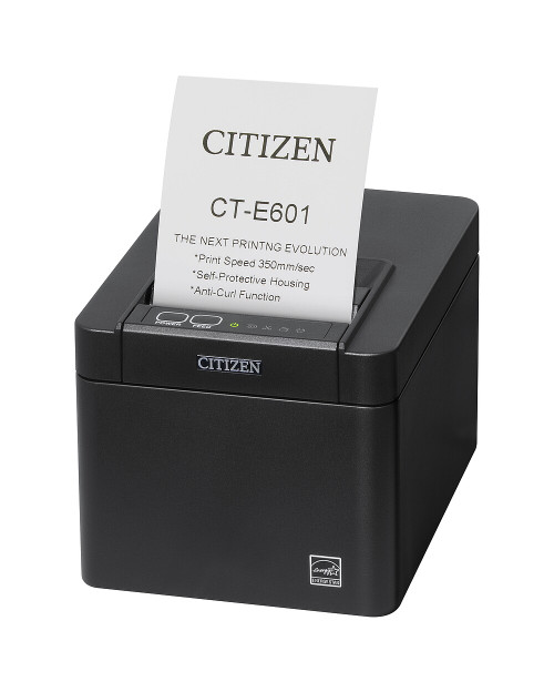 Citizen CT-E601LTUBK POS Printer | Thermal POS, CT-E601, USB and Lightning Interface, BK