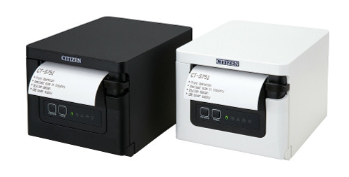 Citizen CT-S751BTUBK POS Printer | Thermal POS, CT-S751, Front Load, USB, Bluetooth, BK