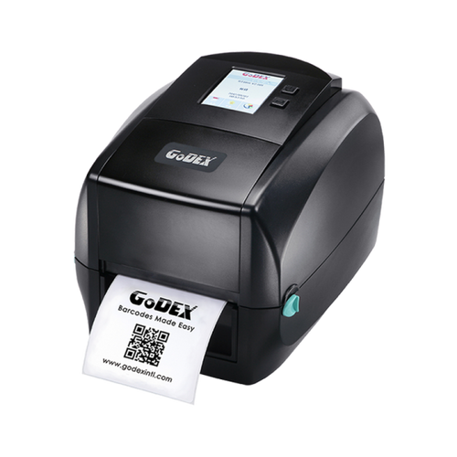 Godex RT863i 4" 600 dpi, Thermal Transfer Printer, Color Display, 3 ips, USB(H/D), RS232, Ethernet| 011-863007-000