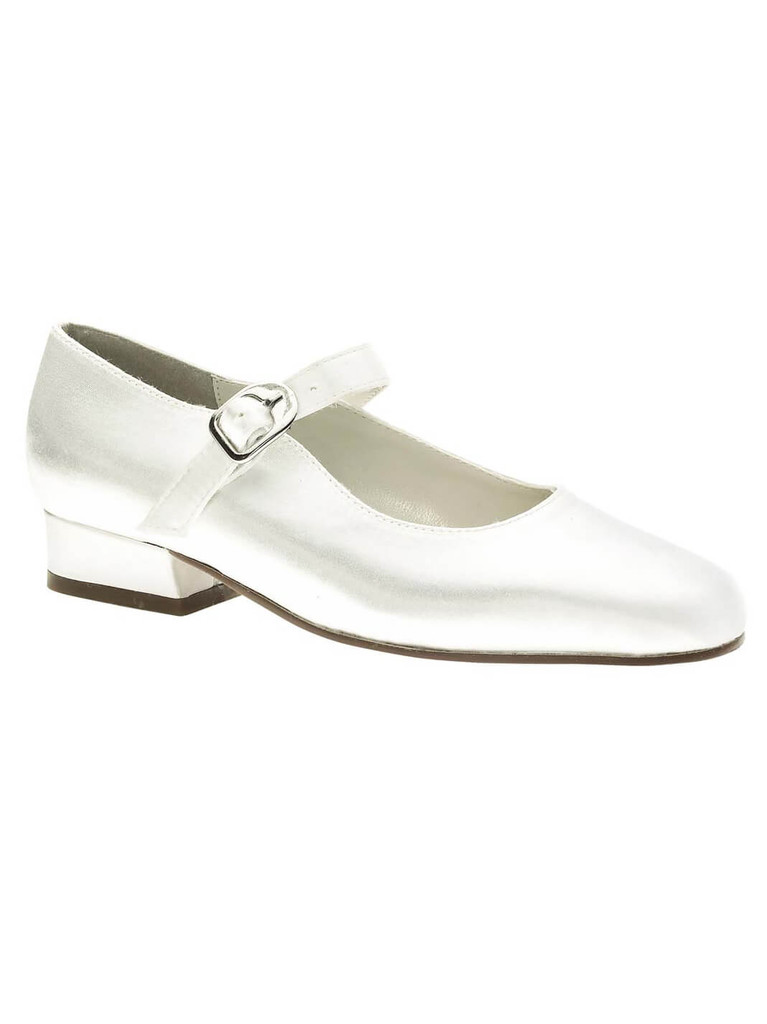 white pageant shoes