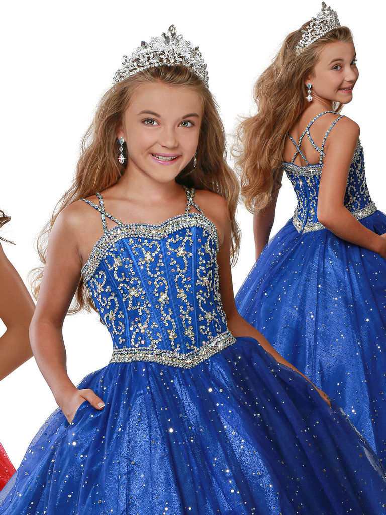 Girls size 8 pageant on sale dress