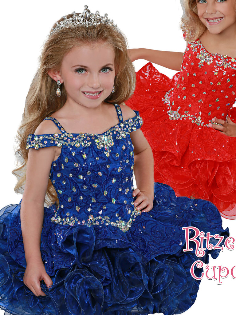 Cupcake B280 Ritzee Girls Pageant Dress