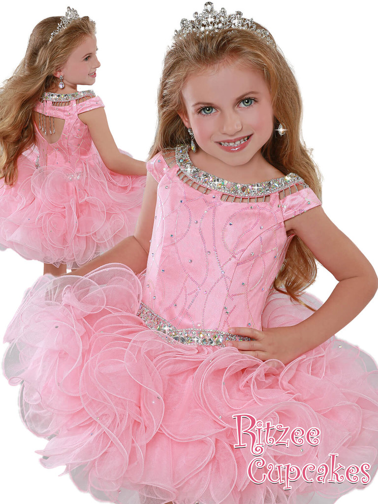 Cupcake Ritzee Girls B281  Pageant Dress PageantDesigns