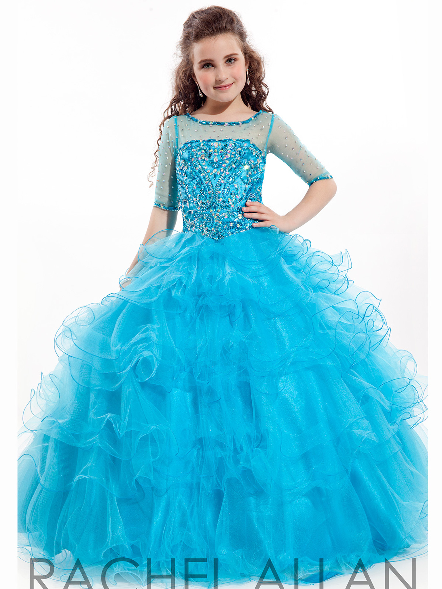 Girls Pageant Dress Perfect Angel 1564: PageantDesigns.com