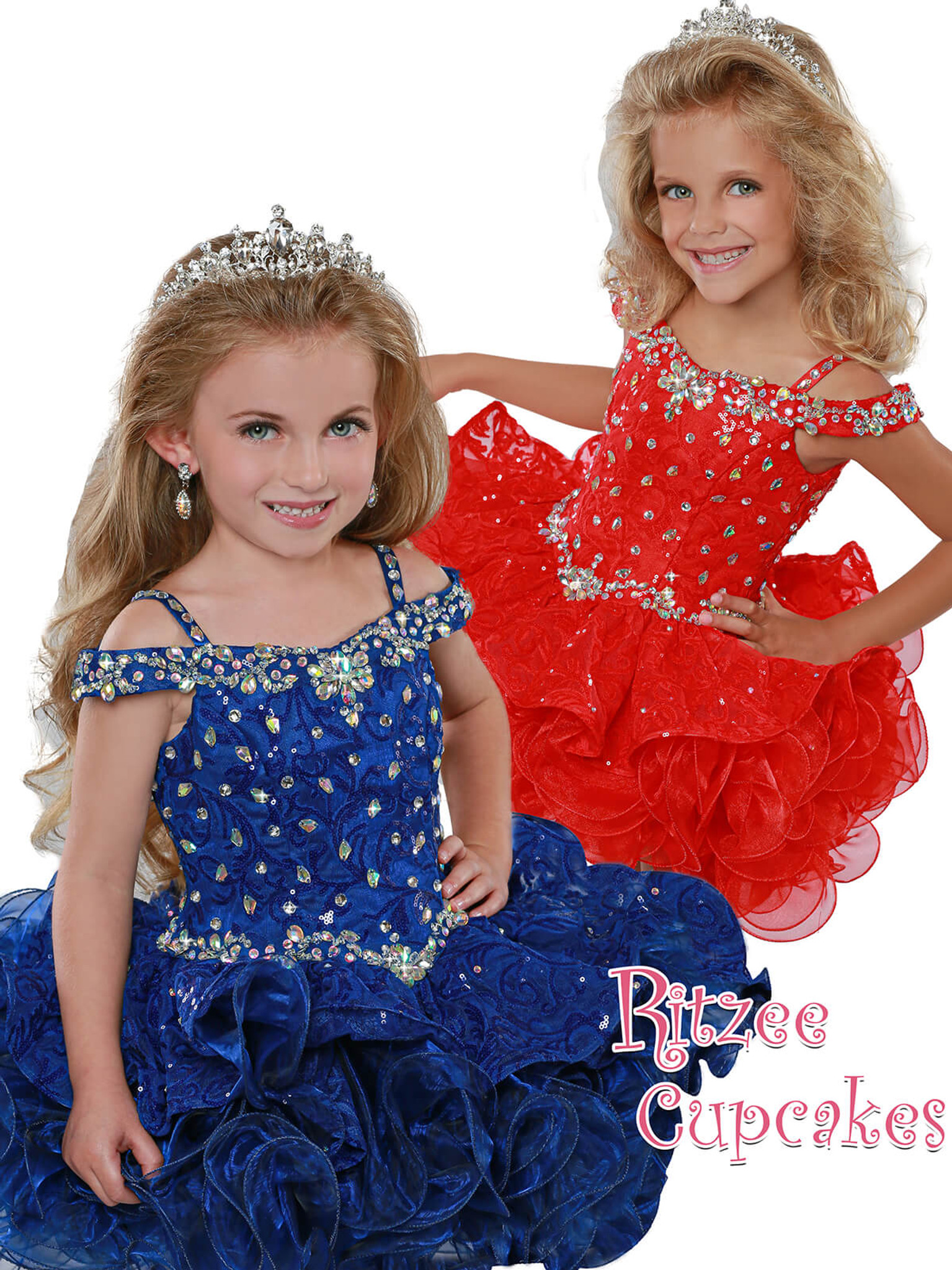 Cupcake Ritzee Girls B280  Pageant Dress PageantDesigns