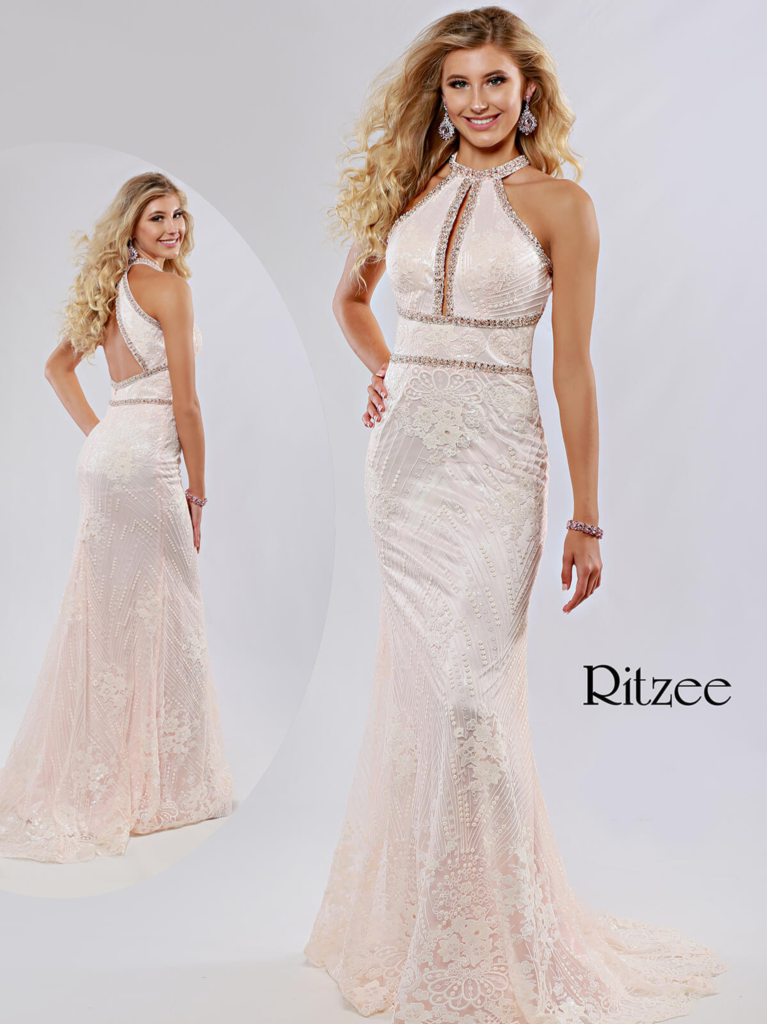 Sheath Ritzee Originals 3636 Pageant Dress PageantDesigns