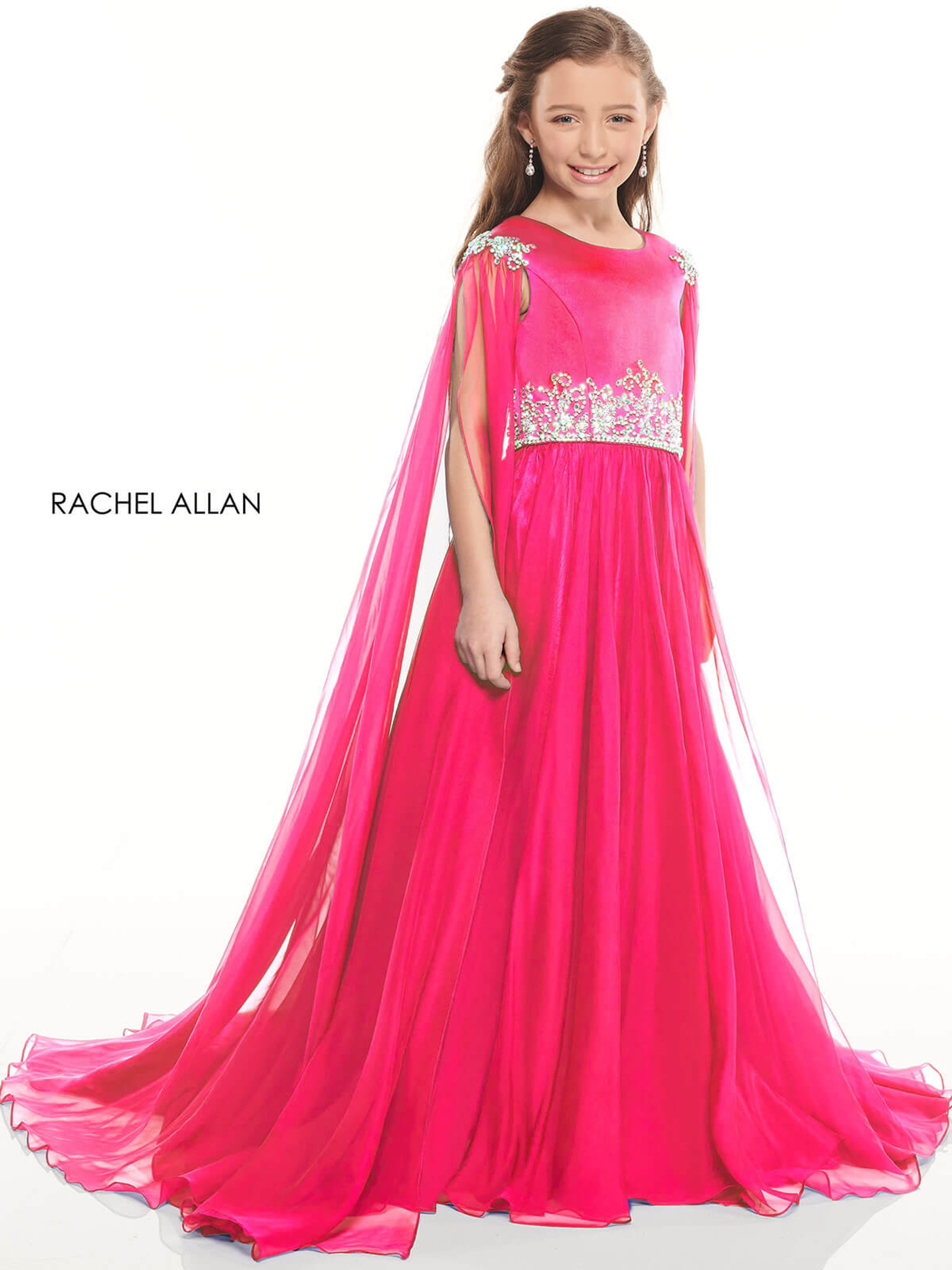 High Neck Girls Pageant Dress Perfect Angels 10001