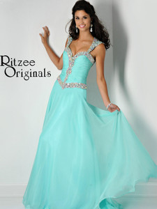 mint pageant dress ritzee originals on sale style 2447