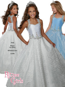 Ball Gown Ritzee Girls 7920 Pageant Dress PageantDesigns