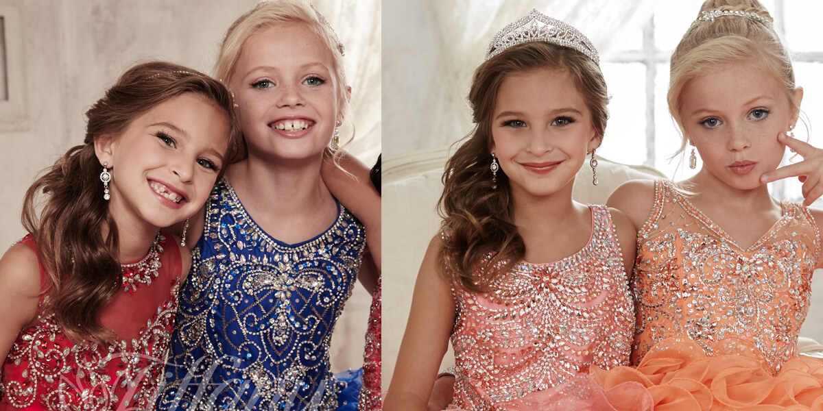 girls pageant dresses