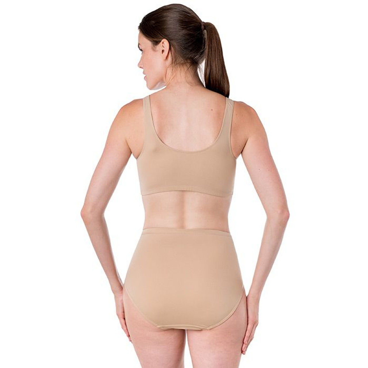 Elita Silk Magic Women's Microfiber High Cut Brief Underwear