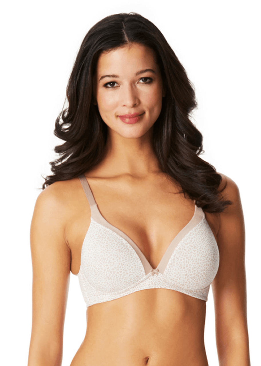 Pisexur Women's Ultimate Lift Wireless Bra, Wirefree Bra with Support,  Unlined Bandeau Bra Full-Coverage Print Wireless Bra for Everyday Comfort